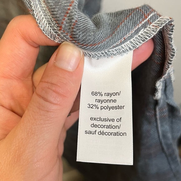 Maurices Plaid Dip Dye Ombré Kimono Duster 2X - Picture 8 of 13